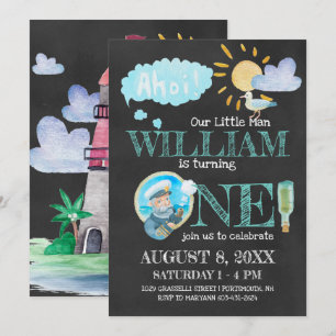 Invitation à la première fête d'anniversaire du ca