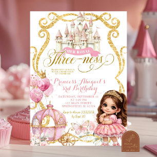 Invitation à la Princesse Espagnole Mexicaine Roya