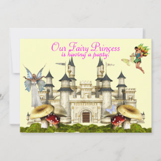 invitation à la princesse fairy