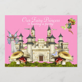 invitation à la princesse fairy