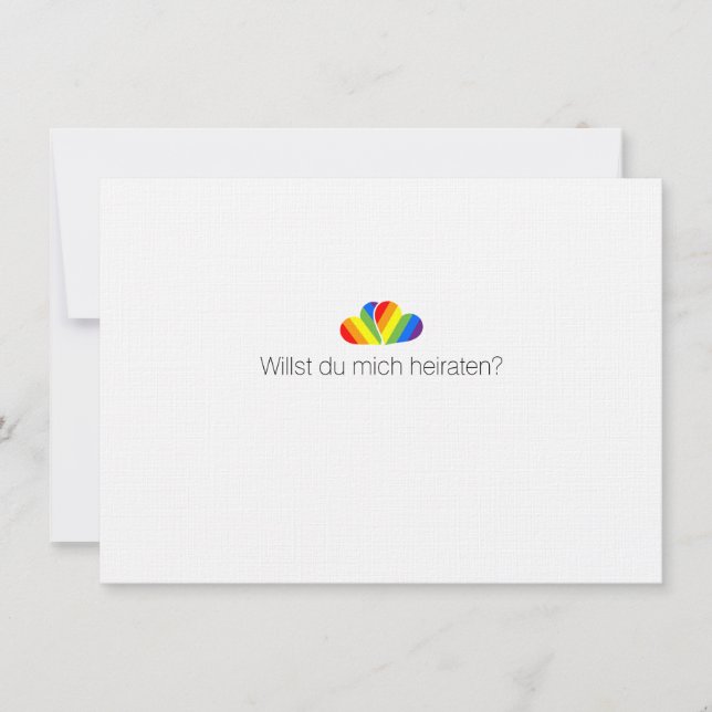 invitation à la proposition gay (Devant)