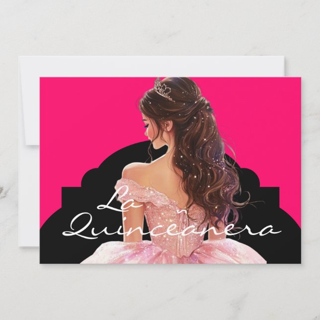 Invitation à la Quinceanera (Devant)