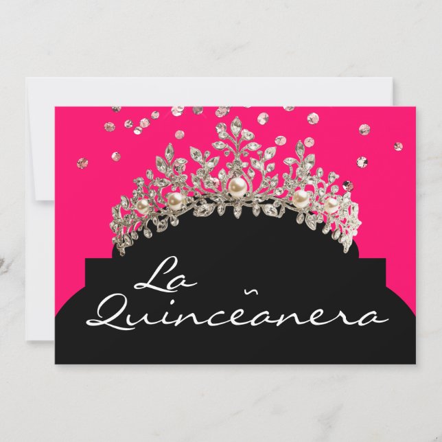 Invitation à la Quinceanera (Devant)