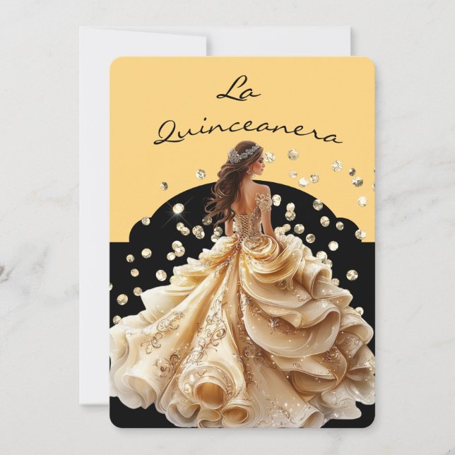 Invitation à la Quinceanera (Devant)