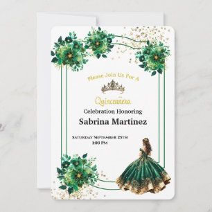 Invitation à la Quinceanera