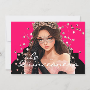 Invitation à la Quinceanera