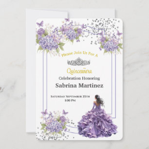 Invitation à la Quinceanera