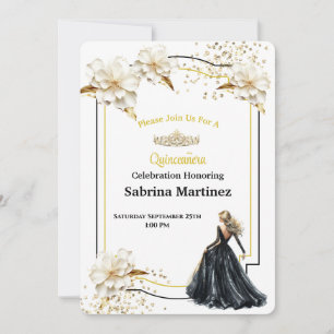 Invitation à la Quinceanera