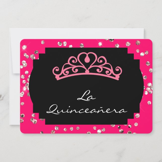 Invitation à la Quinceanera (Devant)