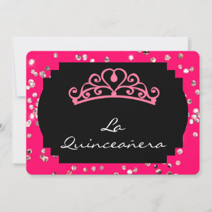 Invitation à la Quinceanera