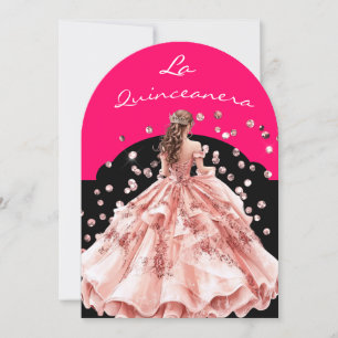 Invitation à la Quinceanera