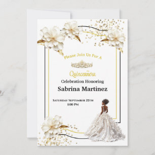 Invitation à la Quinceanera