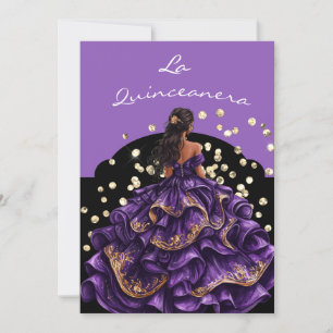 Invitation à la Quinceanera