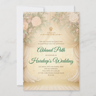 Invitation à la récitation continue du Sahib Paath