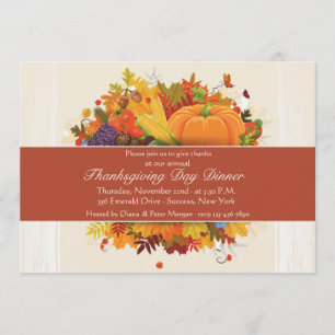 Invitation à la récolte d'automne