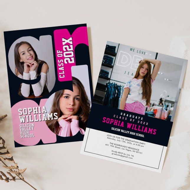 Invitation à la remise des diplômes de lycée pour  (Créateur téléchargé)