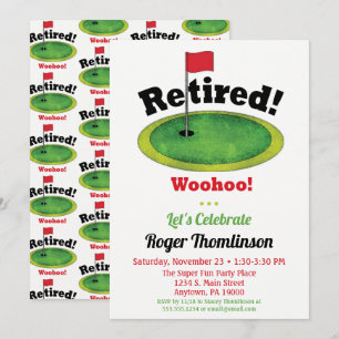 Invitation à la retraite de golf - Retraite de gol