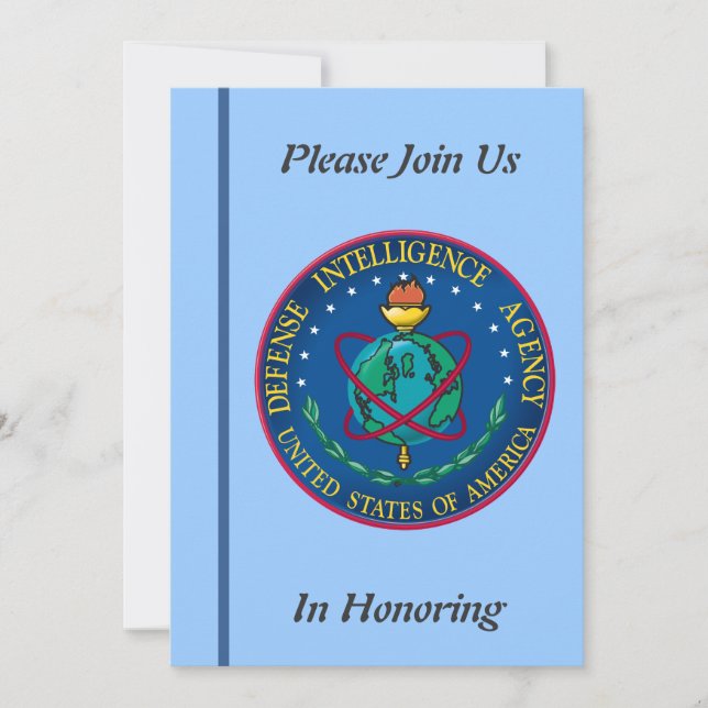Invitation à la retraite de l'Agence du renseignem (Devant)