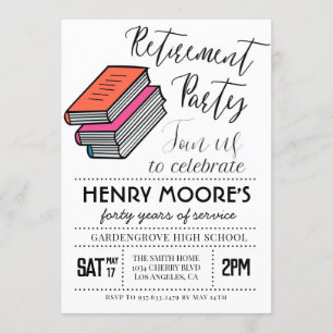 Invitation à la Retraite des enseignants anglais