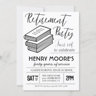 Invitation à la Retraite des enseignants anglais