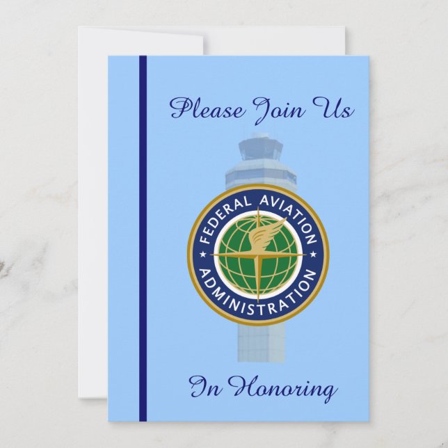 Invitation à la retraite du contrôle de la circula (Devant)