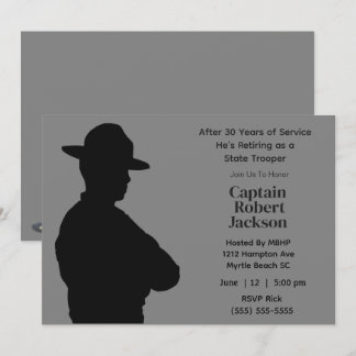 Invitation à la retraite du soldat d'État