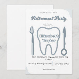 Invitation à la retraite d'un dentiste - Merci Den