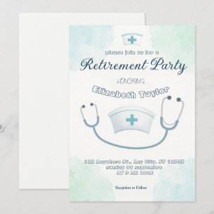 Invitation à la retraite d'un médecin ou d'une inf