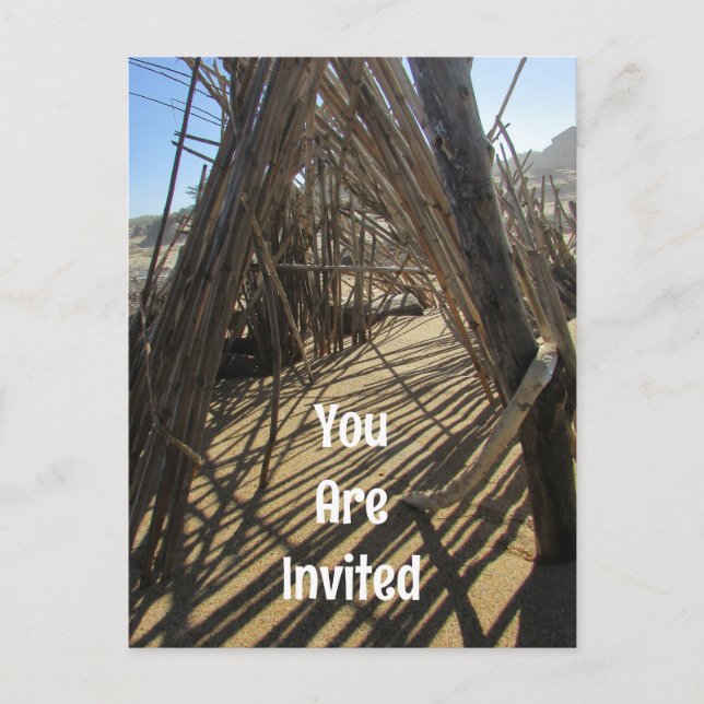 Invitation à la réunion de famille pour un voyage  (Devant)