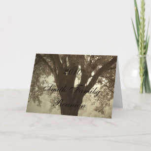 Invitation à la réunion de l'arbre généalogique