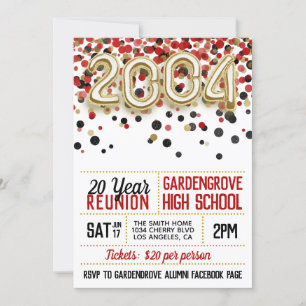 Invitation à la réunion du collège 2004