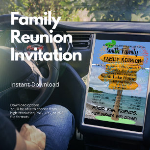 Invitation à la réunion familiale