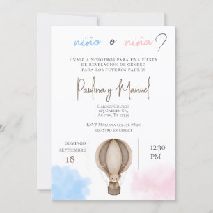 Invitation à la révélation de genre Espagnol