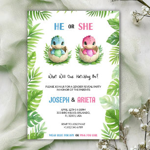 Invitation à la révélation du sexe avec un œuf de