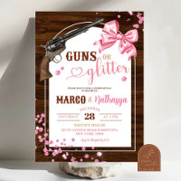 Invitation à la révélation du sexe Bébé: Armes à f
