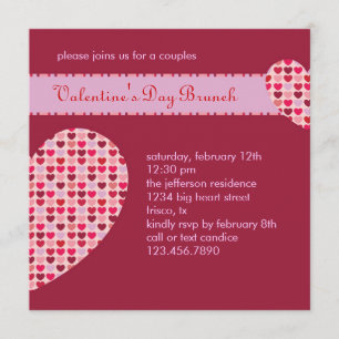 Invitation à la Saint Valentin