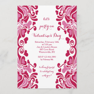 Invitation à la Saint Valentin