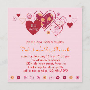 Invitation à la Saint Valentin