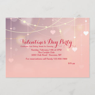 Invitation à la Saint Valentin