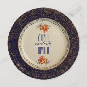 Invitation à la soirée anglaise de thé du Victoria