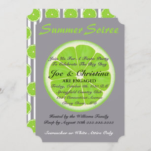 Invitation à la soirée Cocktail Seersucker & Lime