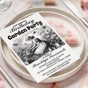 Invitation à la soirée dans les jardins de Gardens