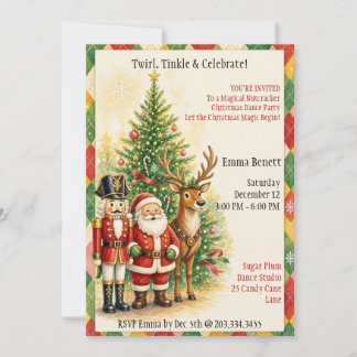 Invitation à la soirée dansante de Noël Casse-Nois