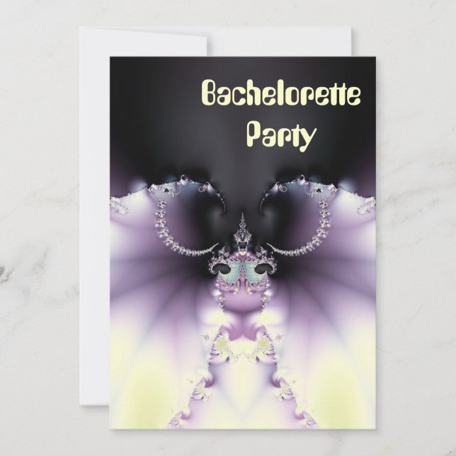 Invitation à la soirée de bachelorette (Devant)