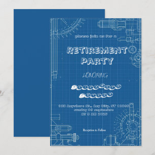 Invitation à la soirée de départ à la retraite de 