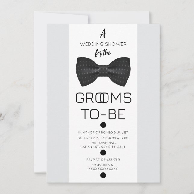 Invitation à la soirée de fête de mariage pour les (Devant)