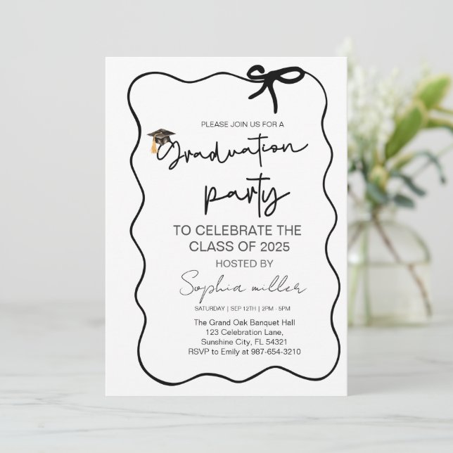 Invitation à la soirée de gala de la promotion 202 (Debout devant)