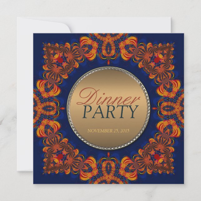 Invitation à la soirée de la tribu orientale (Devant)
