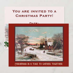 Invitation à la Soirée de Noël
