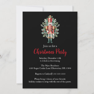 Invitation à la soirée de Noël Casse-Noisette